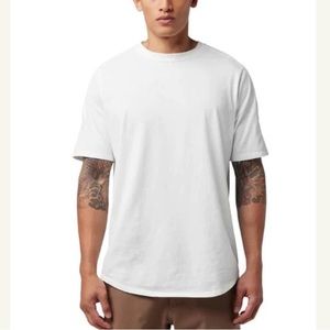 Good Man white Crewneck cotton shirt